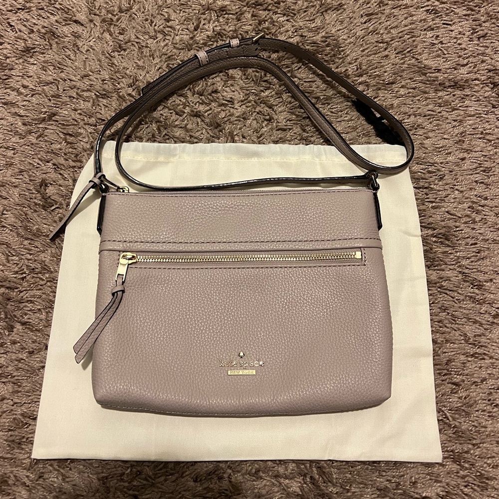 Kate Spade Medium Crossbody - Pastel Lavender